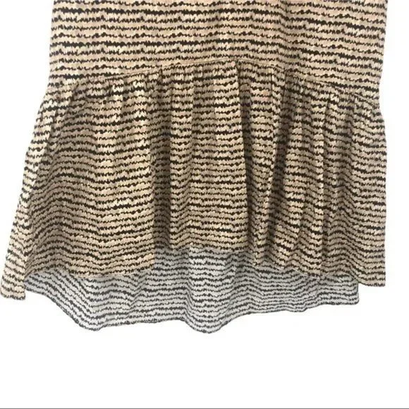 SOLD! NEW Tucker Laura ZigZag Cotton Dress in Safari Sound Size Medium - Picture 6 of 11
